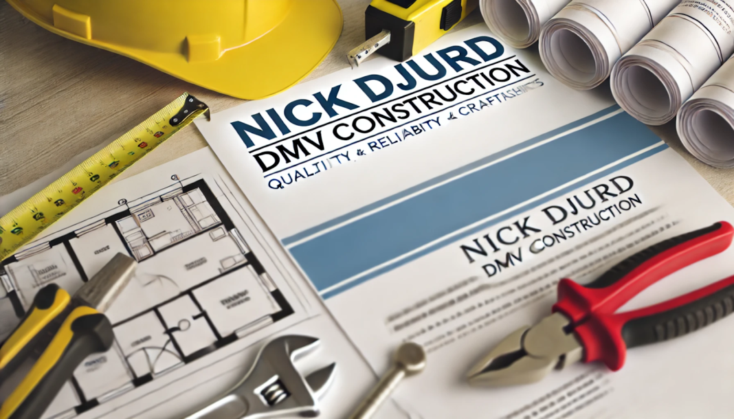 The Story of Nick Djurd DMV Construction